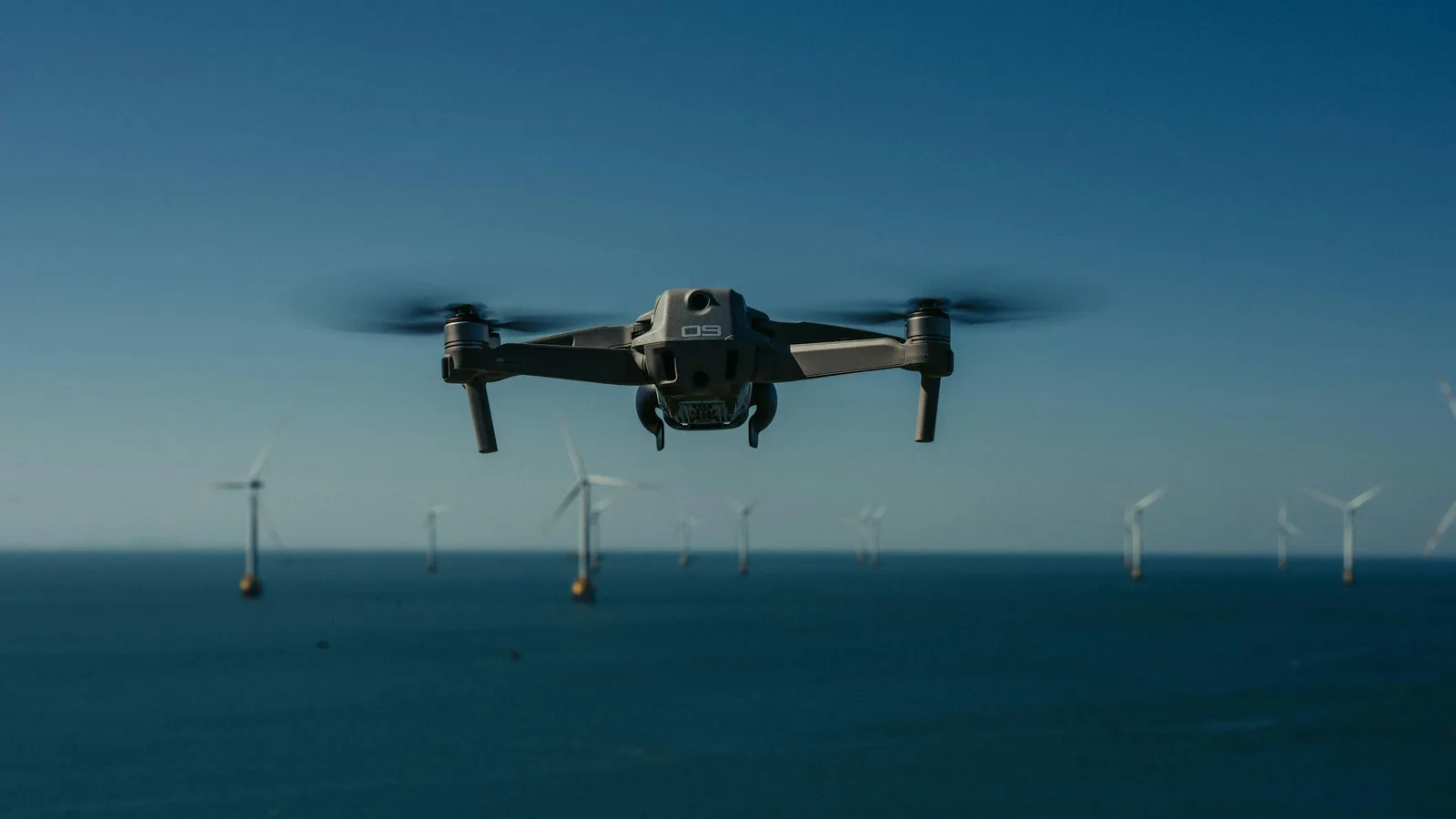 Commercial drone prepared for enterprise inspection work