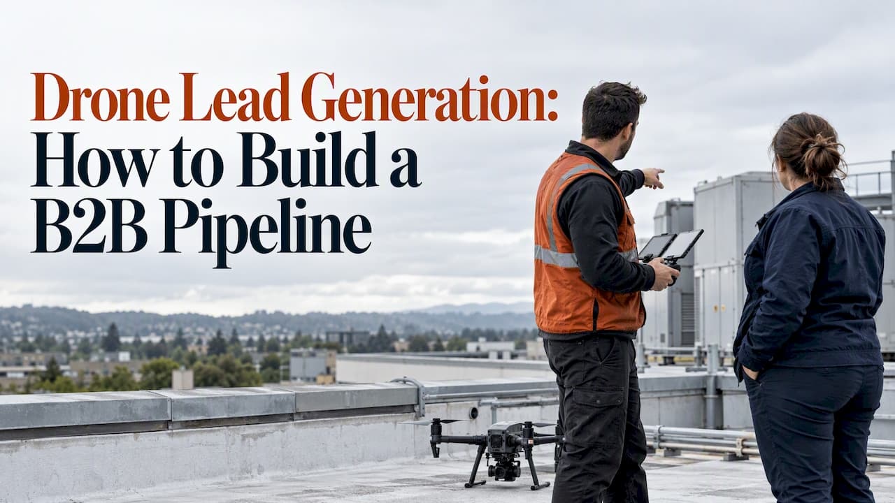 Drone Lead Generation: How to Build a B2B Pipeline